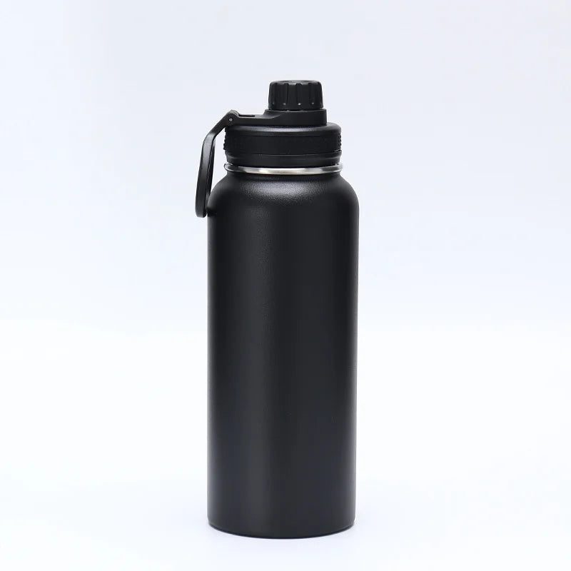 Custom Water Bottle 1000mL 1200mL 1900mL 3800mL32oz 40oz 64oz 128oz outdoor large capacity vacuum sports Thermos Flask