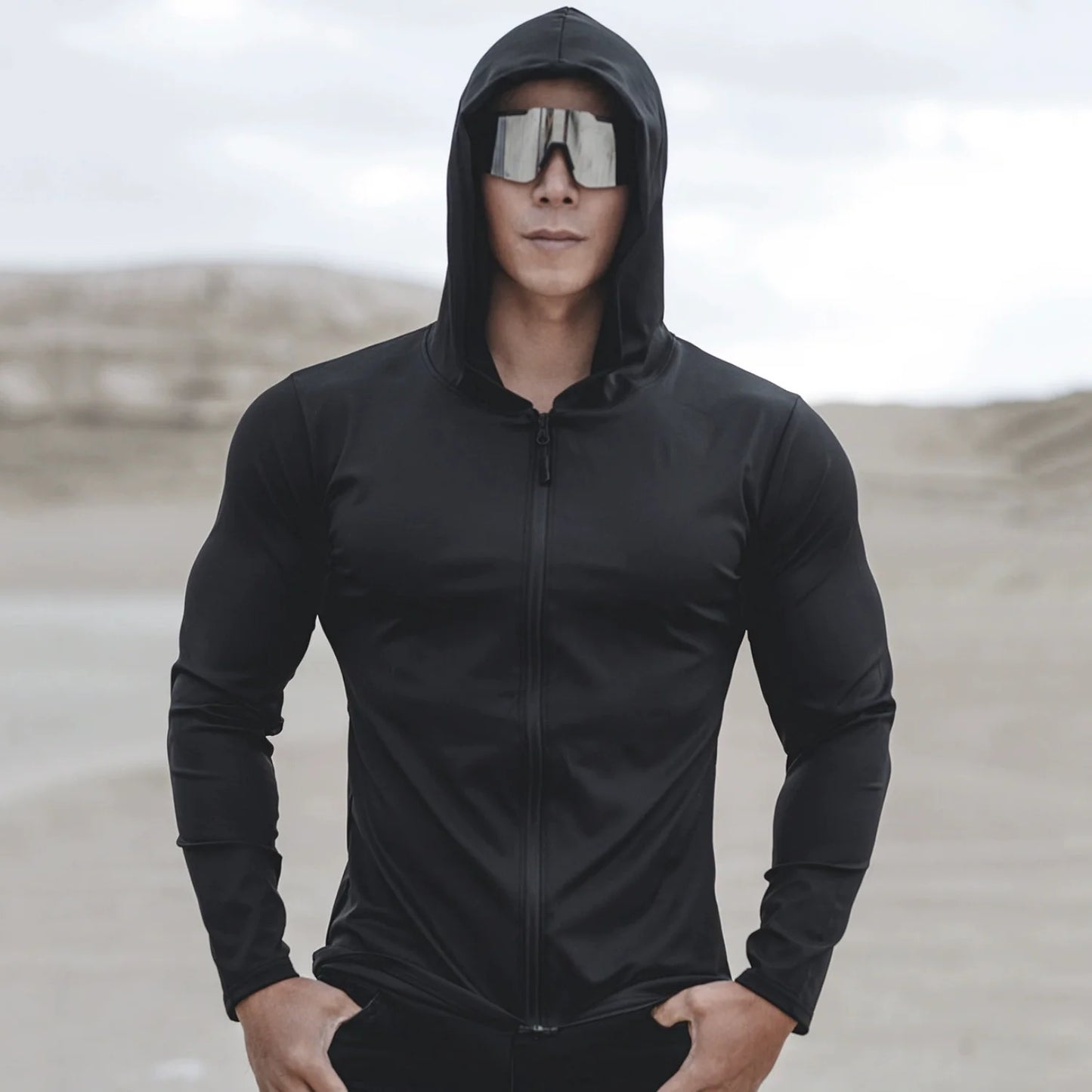 spring autumn Jacket Men Fitness Sportswear Gym Training long sleeve Sweatshirt Jogging Male coat Cardigan zipper running Jacket