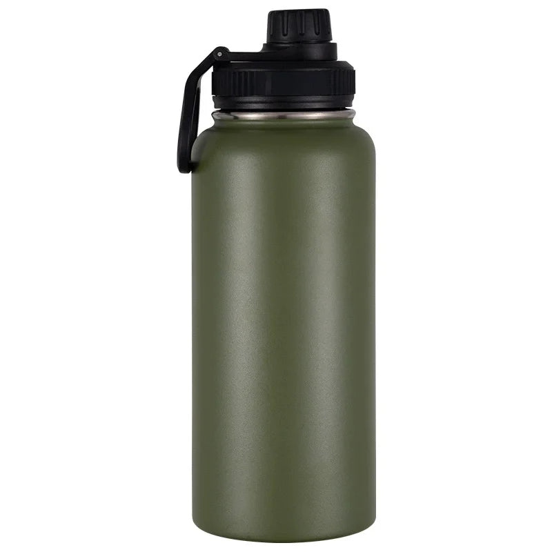 Custom Water Bottle 1000mL 1200mL 1900mL 3800mL32oz 40oz 64oz 128oz outdoor large capacity vacuum sports Thermos Flask