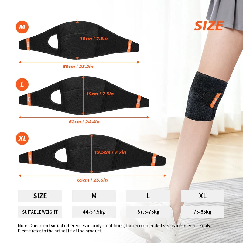 1PC sports and fitness knee pad knee cap with adjustable knee support