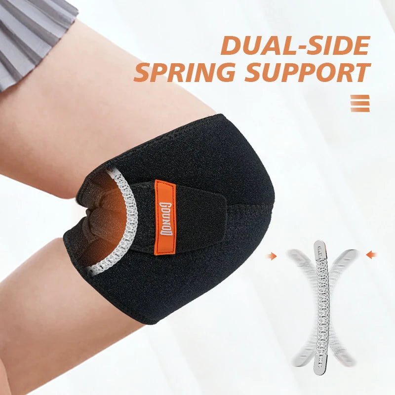 1PC sports and fitness knee pad knee cap with adjustable knee support